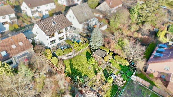 Blick auf den Garten