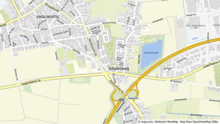 Geolyzer Kartenausschnitt