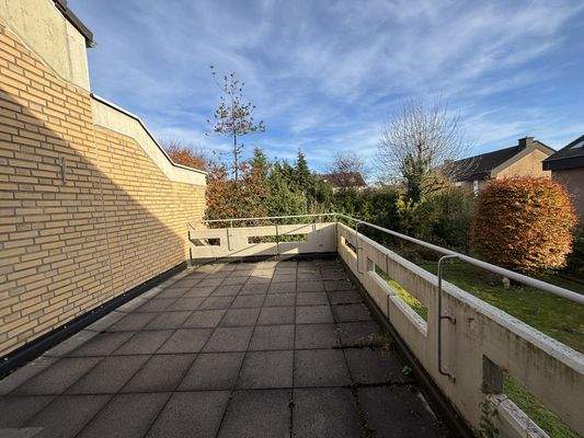 Balkon am Schlafzimmer