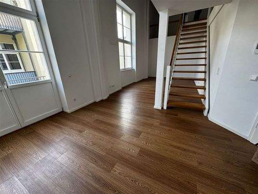 Blick ins Wohnzimmer