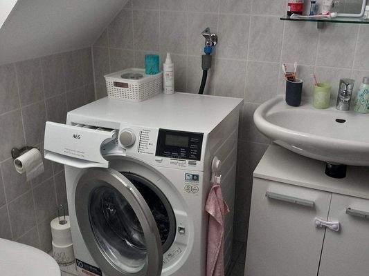 Bad mit Waschmaschine