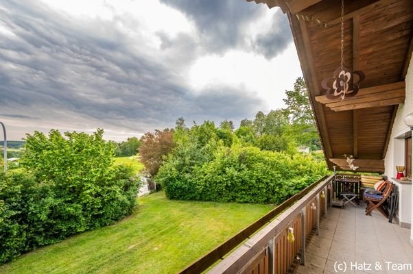 Aussicht Balkon 