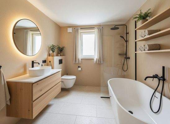 OG Badestube KI möbliert