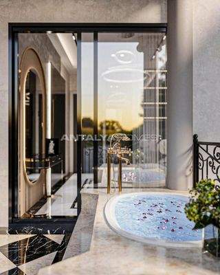 Sea and City View Flats in Bektas Alanya