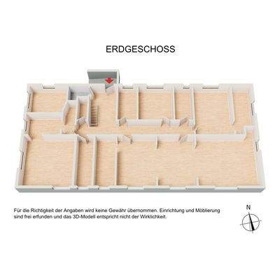 Grundriss Haupthaus EG