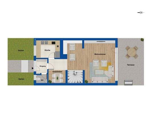 Grundriss Erdgeschoss