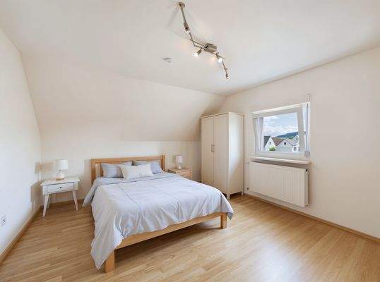 DG 2. Zimmer - Schlafzimmer, Skandinavisch - (KI generiert)