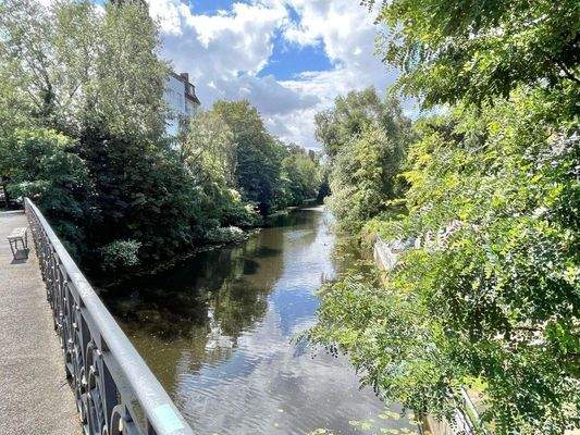 vis-á-vis Idylle am Isebek-Kanal
