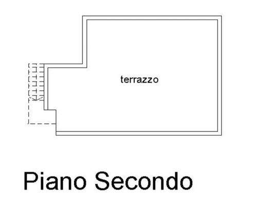 Grundriss der Dachterrasse