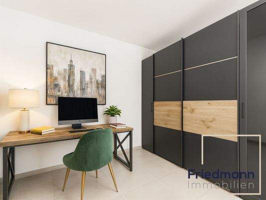 Einrichtungsvorschlag Schlafzimmer (unverbindliche Visualisierung)