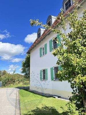 Fassade West, Wohnung im Dachgeschoss