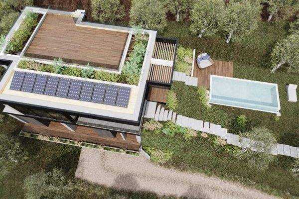 Eine mögliche Bebauung