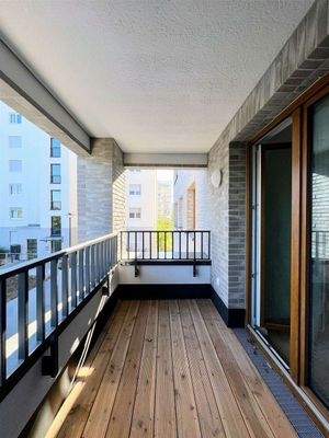 Großzügiger Balkon