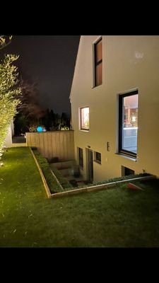 Vorgarten Nachtbeleuchtung 2