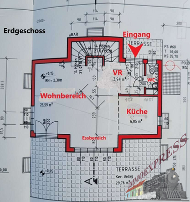 Grundriss Erdgeschoss