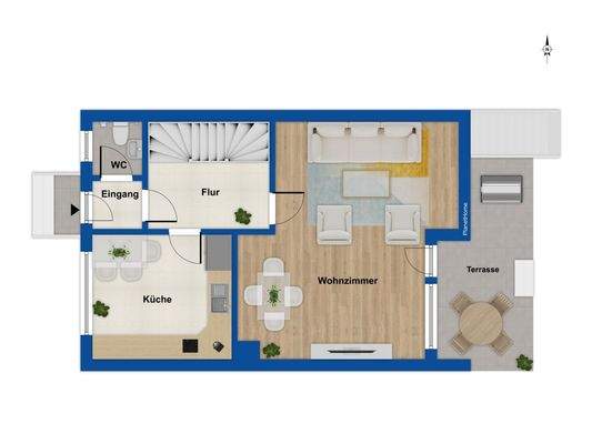 Grundriss Erdgeschoss