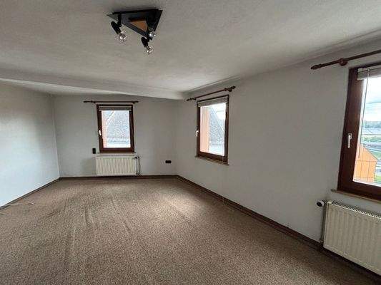 Dachgeschoss ausgebauter Raum