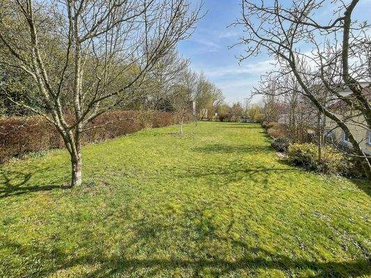 Garten in Ortsrandlage