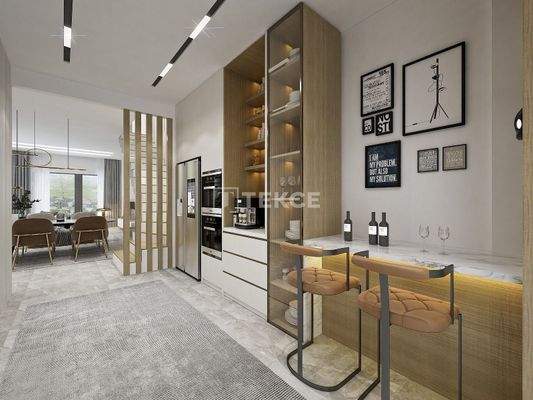 Semi-Detached Villas with Pool in Garden in İzmir Urla