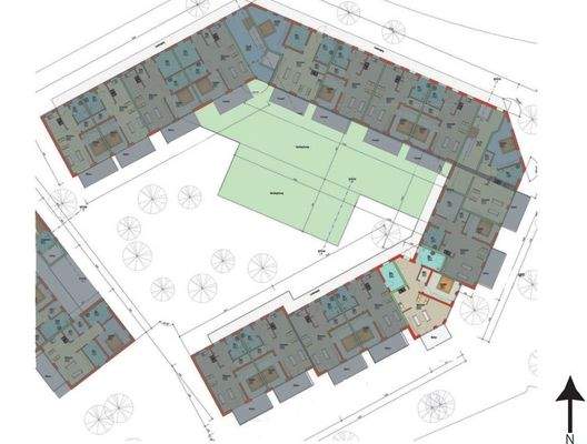 Stockwerkansicht (nicht maßstabsgetreu)