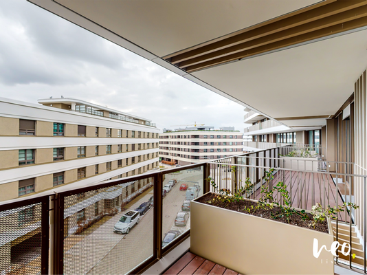 Balkon in Südausrichtung