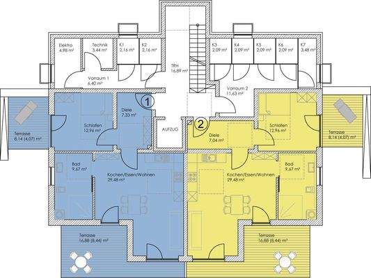 Grundriss Erdgeschoss