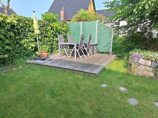 Terrasse hinten