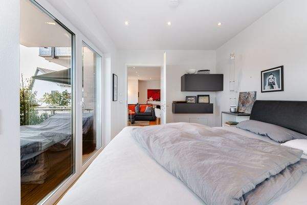 heller Schlafbereich