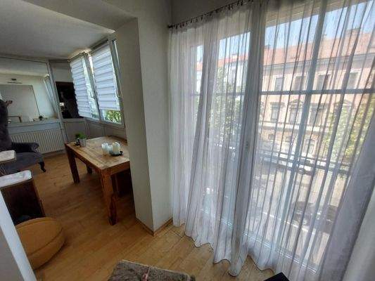 Fensterfront ehemalige Loggia