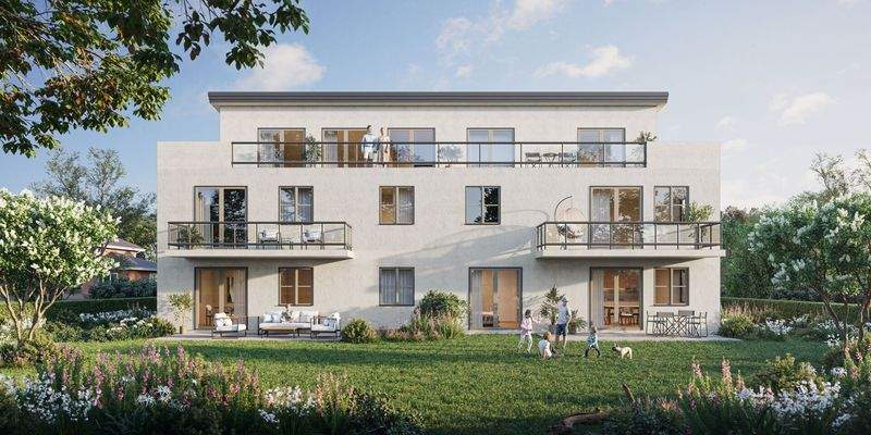 Die Wohnanlage im Überblick