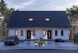 Hausansicht (Doppelhaus)