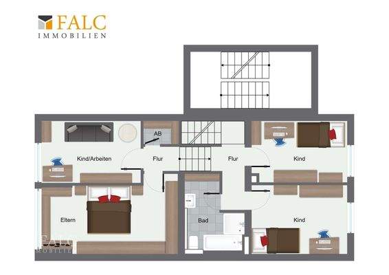 Grundriss 2. Obergeschoss