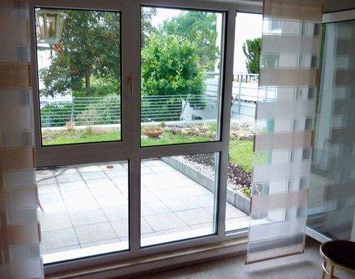 Beispielbild Terrasse und Gartenanteil