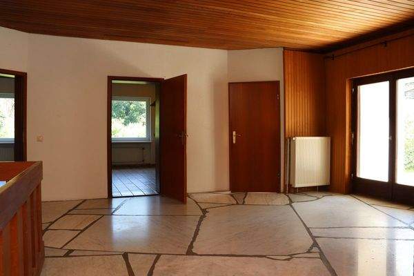 Atrium mit Blick zur Küche