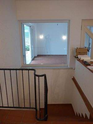 Blick Diele in das Hundezimmer