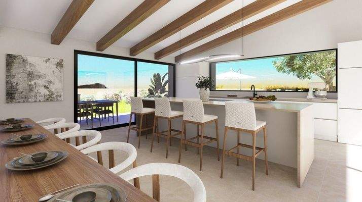 Grundstück zum Verkauf mit Projekt für exklusive Finca in Llucmajor, Mallorca