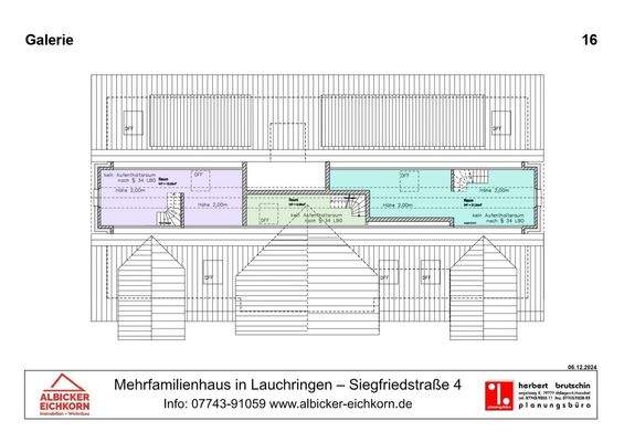 Übersicht Galeriegeschoss