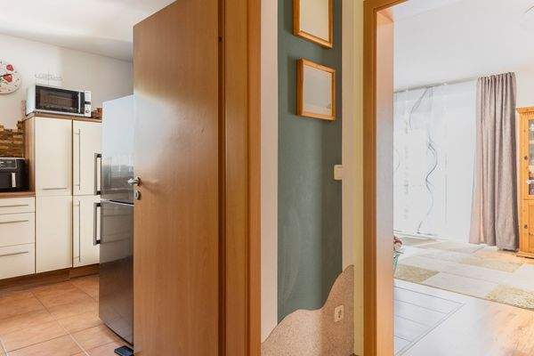 Modernes Familienhaus mit Traumgarten und Blick ins Grüne