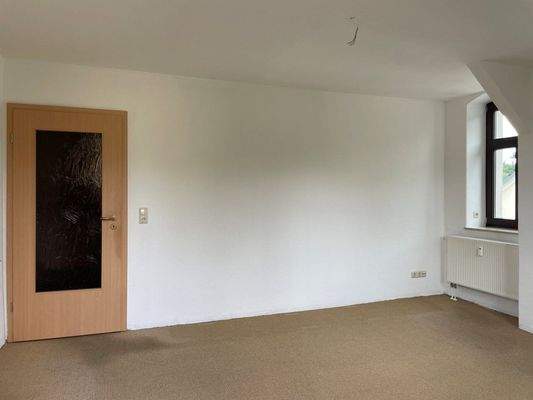 Wohnzimmertür mit Glaseinsatz