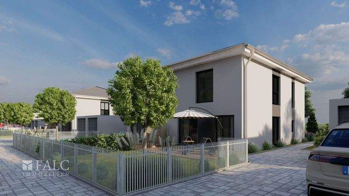 Beispielbebauung DHH