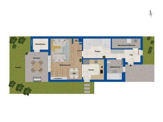 Grundriss Erdgeschoss