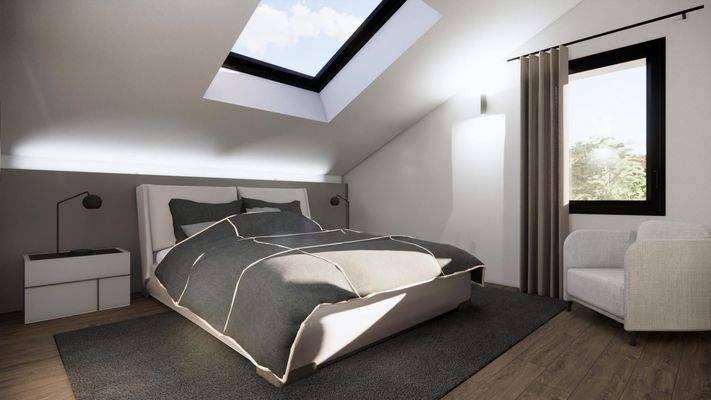 Wohnung 3 - Schlafzimmer