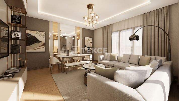 Lake-View Apartments in a Complex with Pool in Avcılar Istanbul