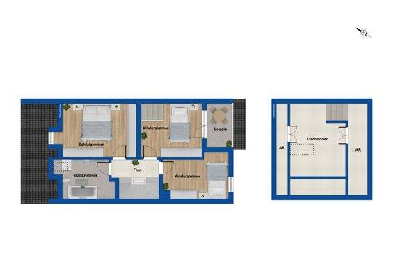 Grundriss - 2. Ebene 