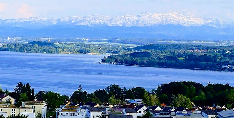 Aussichtspunkt nur wenige Meter entfernt