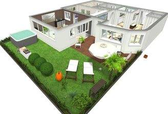 Aussen Draufsicht - -3D Foto