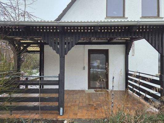 Überdachte Terrasse