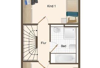 Grundriss 1 OG