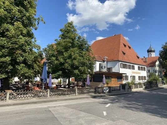Gaststätte mit Biergarten