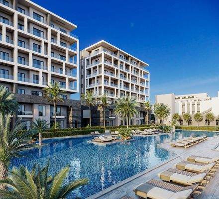 South Facing Apartments in an Extensive Project in Aksu Antalya
